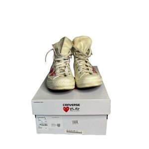 Converse Comme de Garçon PLAY Chuck Taylor High Tops Men’s 7/Women’s 9